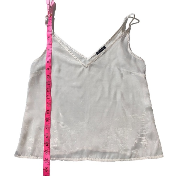 Dynamite Satin V-neck Cami Tank Top - Picture 11 of 14